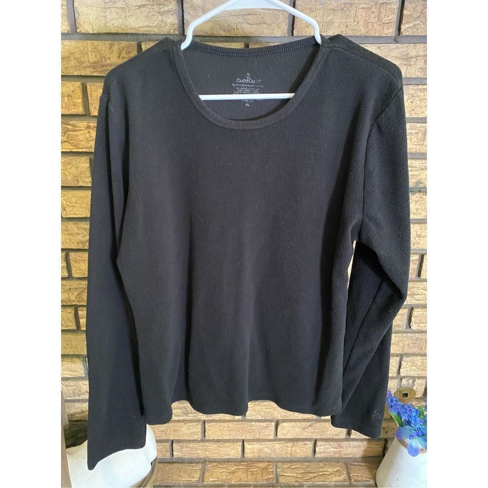 Cuddl Duds Womens Fleece Pullover Top